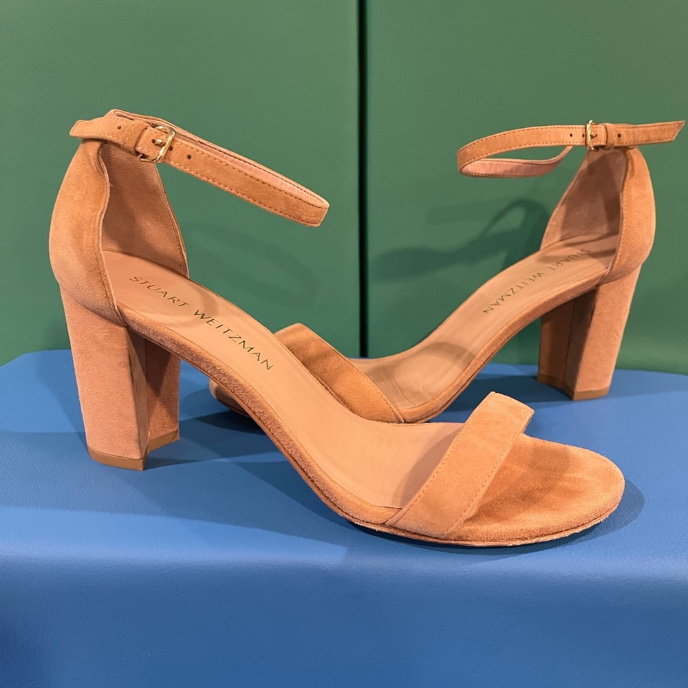 Stuart Weitzman Blush Sandals